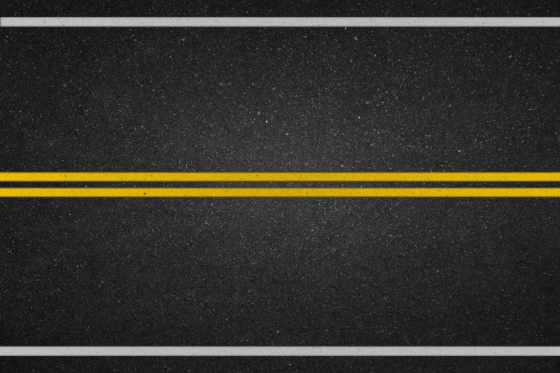 Line Marking on Asphalt